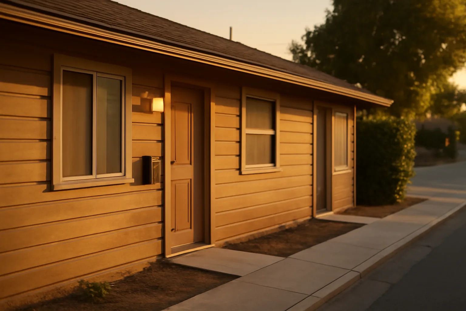 California rental duplex exterior representing landlord renters insurance requirement rules