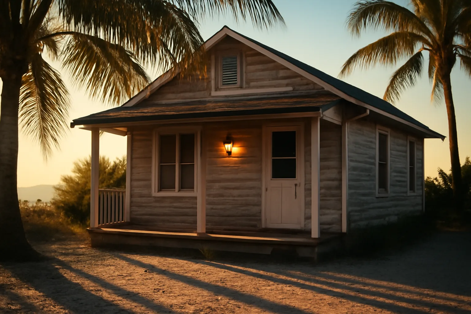 Florida beach rental house at dusk representing short-term rental regulation changes