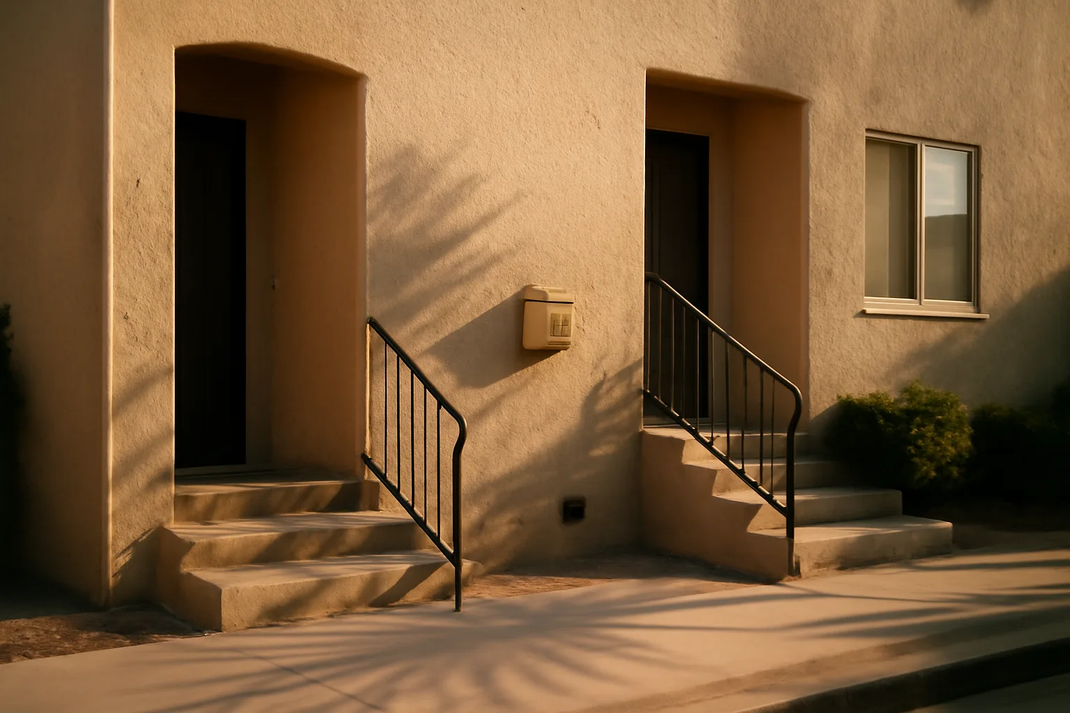 Los Angeles duplex exterior representing rental registration and inspection requirements