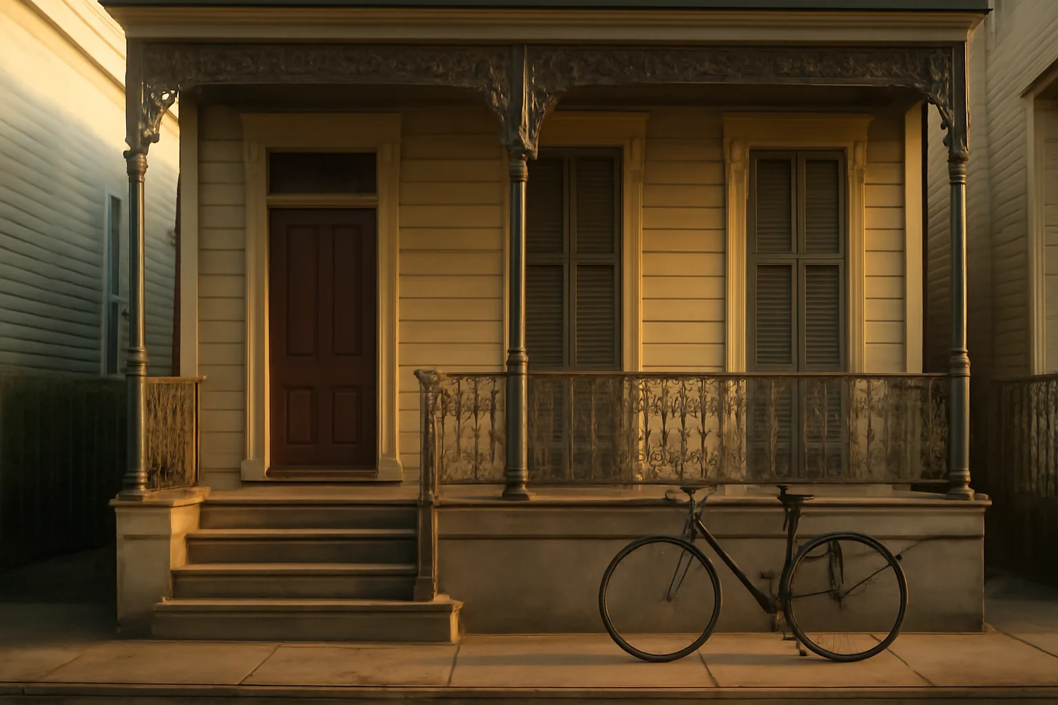 New Orleans shotgun house exterior representing short term rental licensing requirements
